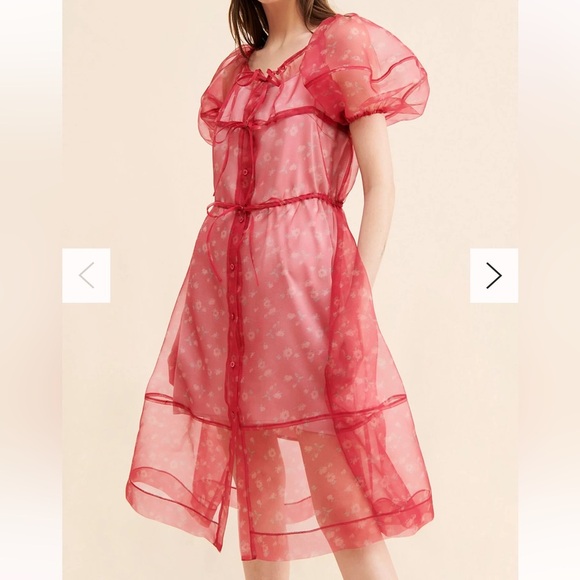 SOONSU Naive Organza Dress medium - Picture 1 of 6